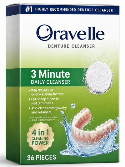 Oravelle™ PureTabs Effervescent Cleaning Tablets